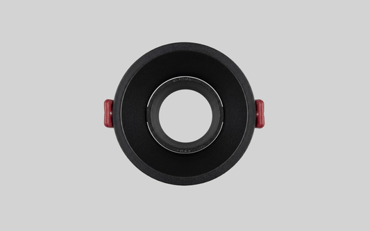 Downlight Casing Easy Replace - Round Black