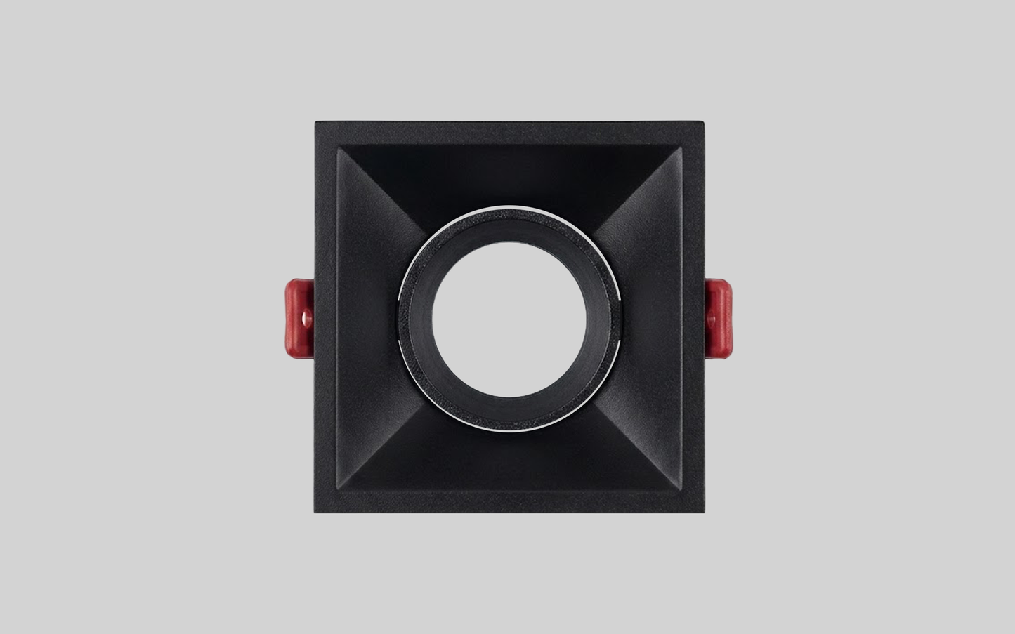 Downlight Casing Easy Replace - Square Black