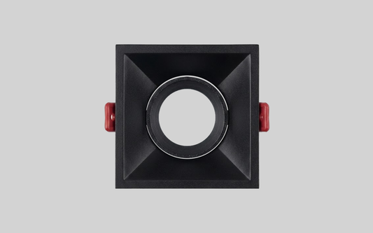Downlight Casing Easy Replace - Square Black