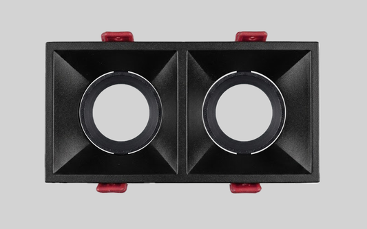 Downlight Casing Easy Replace - Double Black